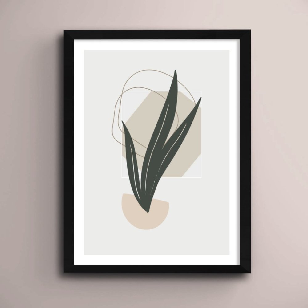 2/$35 Modern Minimalist Abstract Boho Wall Art Print Home Decor [No Frame]